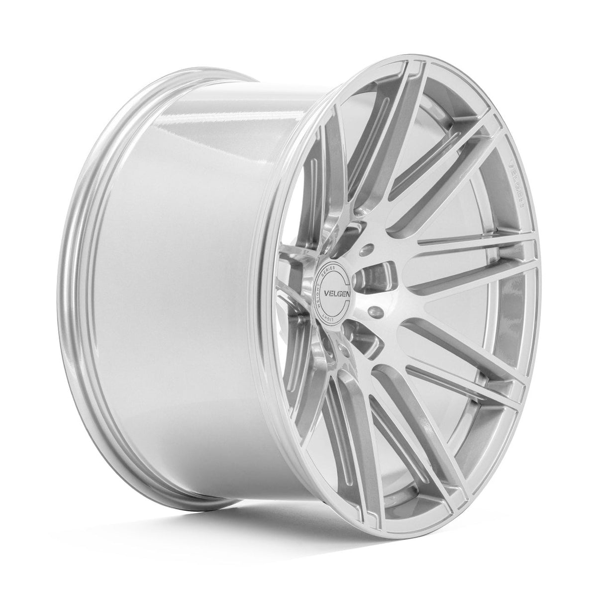 Juego de llantas Velgen VF9 para Ford Mustang 2015-2024 - 20x10/20x11, Plata Brillante
