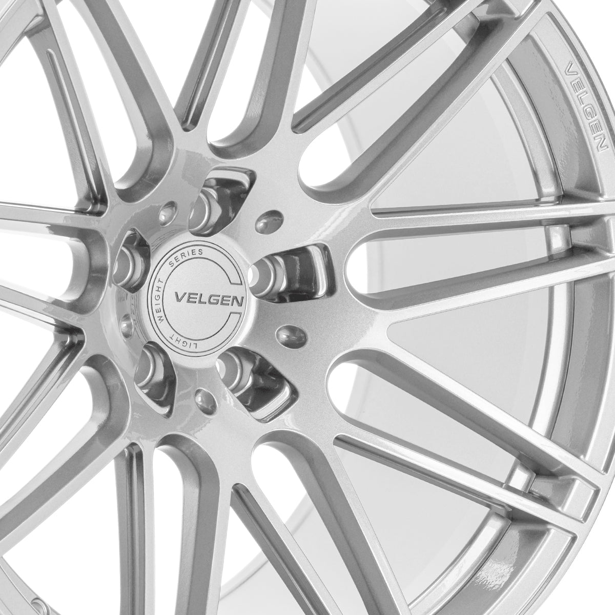 2015-2024 Ford Mustang Velgen VF9 Wheel Set (Set of 4) - Gloss Silver - 20x10/20x11