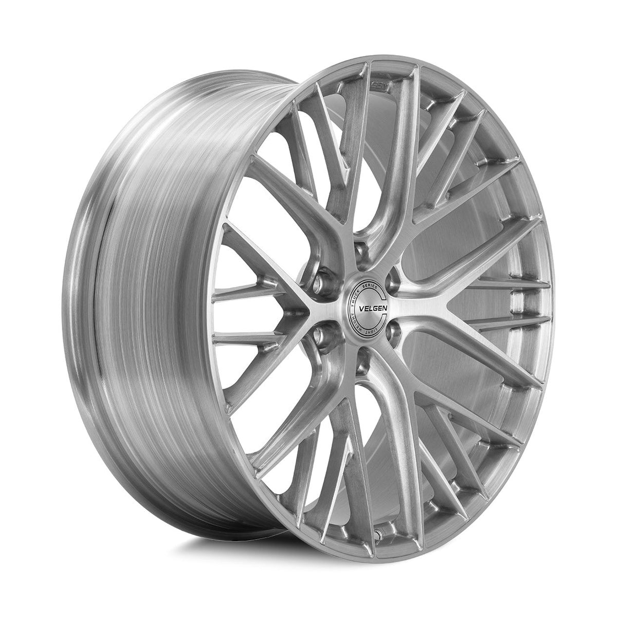 2015-2020 Ford F-150 Velgen Vff-12 Wheel Set - 22x10, Brushed Clear