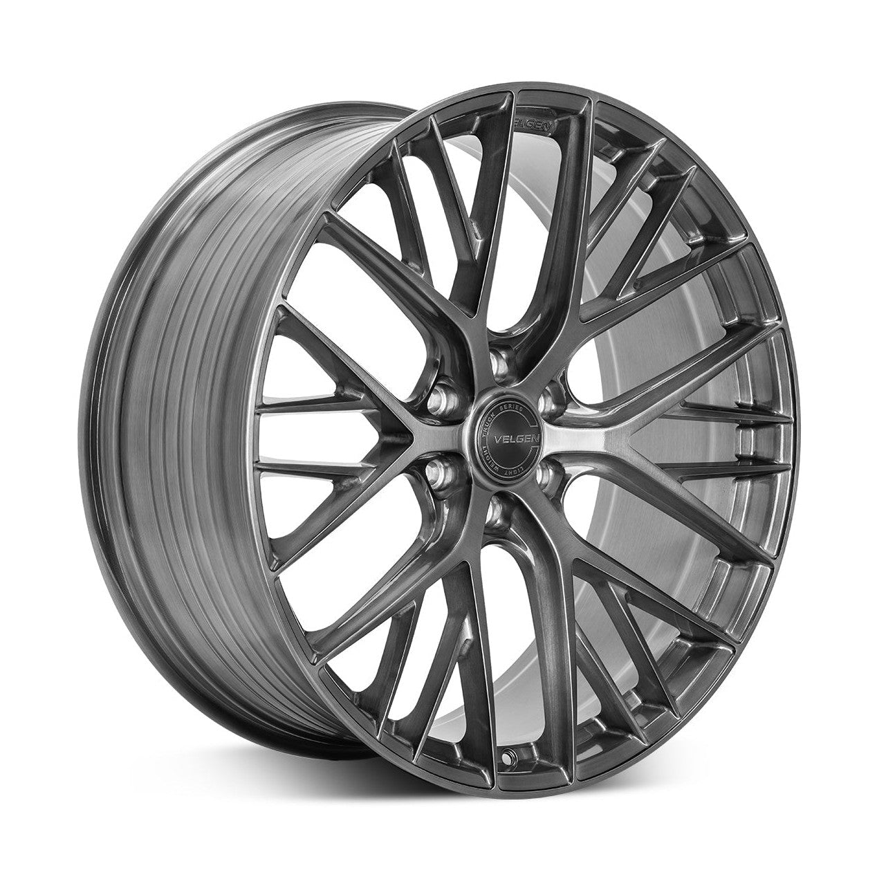 2021+ Ford F-150 Velgen VFF-12 Wheel Set (Set of 4) - Brushed Titanium - 24x10