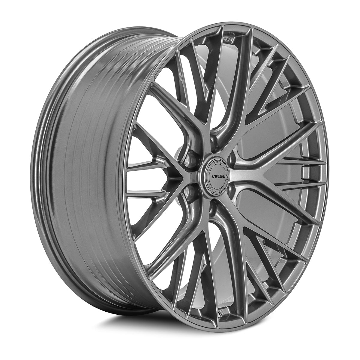 2015-2020 Ford F-150 Velgen VFF-12 Wheel Set (Set of 4) - Gloss Gunmetal - 24x10