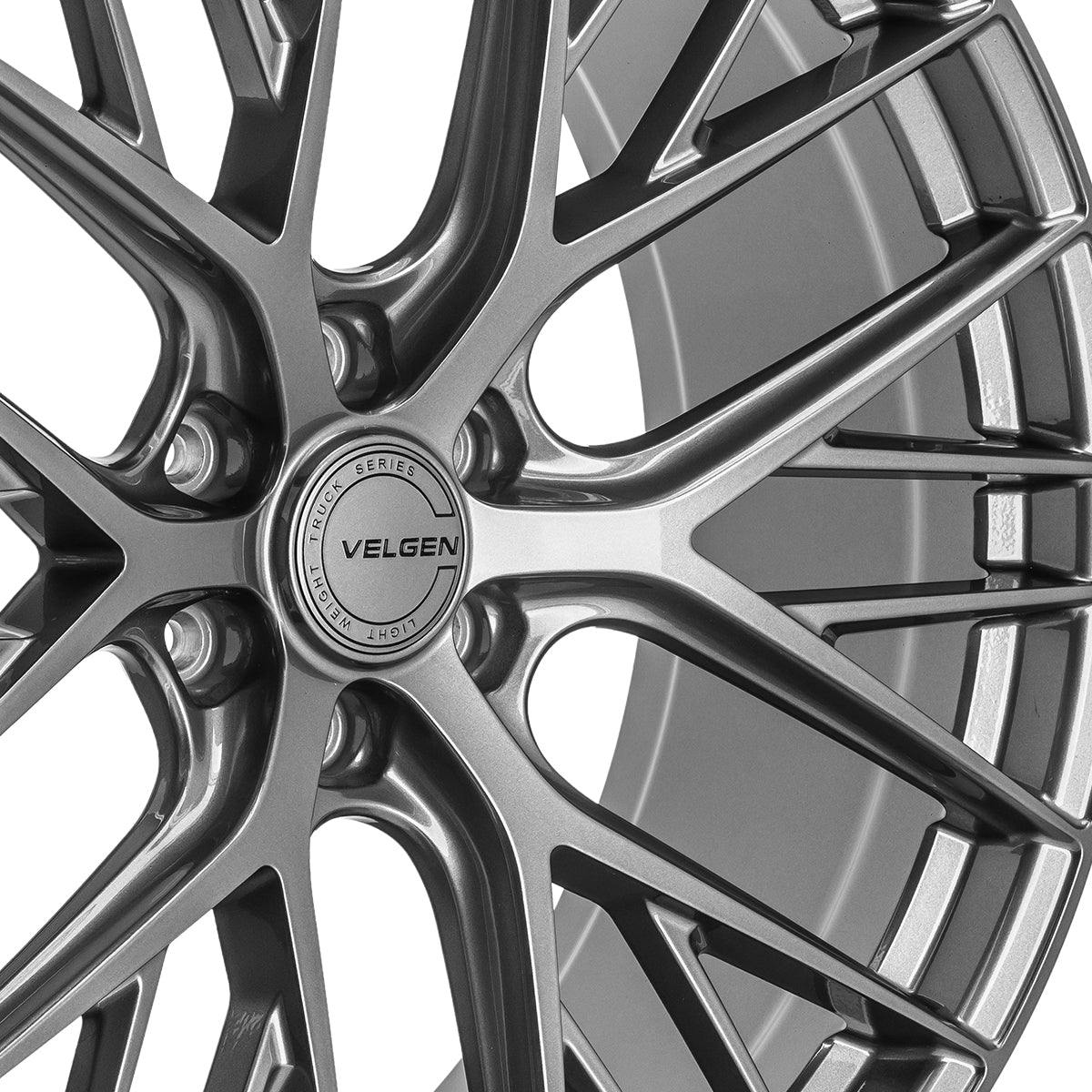 2015-2020 Ford F-150 Velgen VFF-12 Wheel Set (Set of 4) - Gloss Gunmetal - 24x10