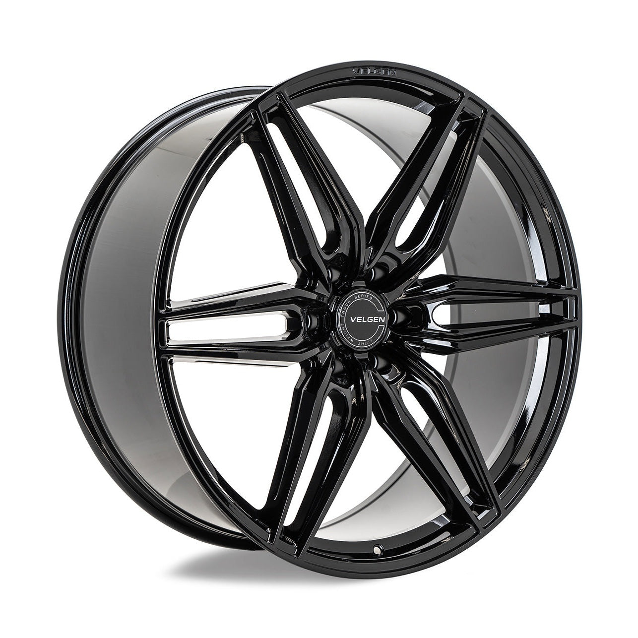 2021+ Ford F-150 Velgen VFF-6 Wheel Set (Set of 4) - Gloss Black - 22x10