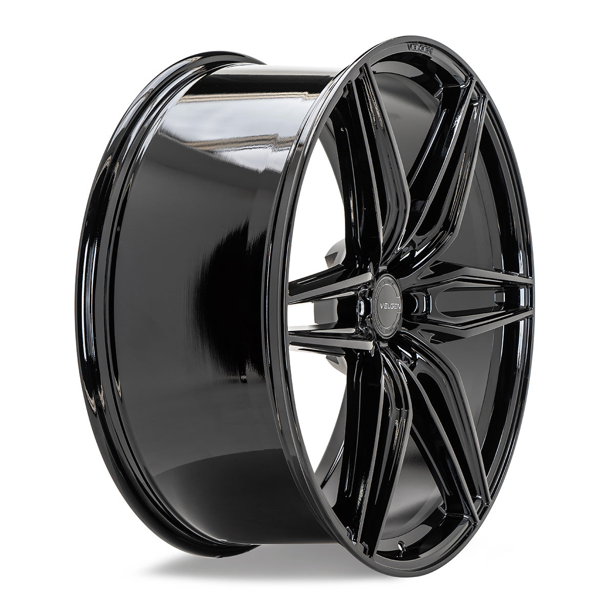 2021+ Ford F-150 Velgen VFF-6 Wheel Set (Set of 4) - Gloss Black - 22x10
