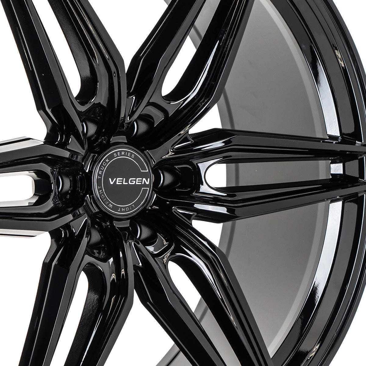 2021+ Ford F-150 Velgen VFF-6 Wheel Set (Set of 4) - Gloss Black - 24x10