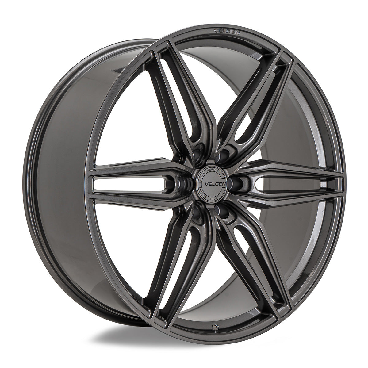 2009-2020 Ford F-150 Velgen VFF-6 Wheel Set (Set of 4) - Gloss Gunmetal - 24x10