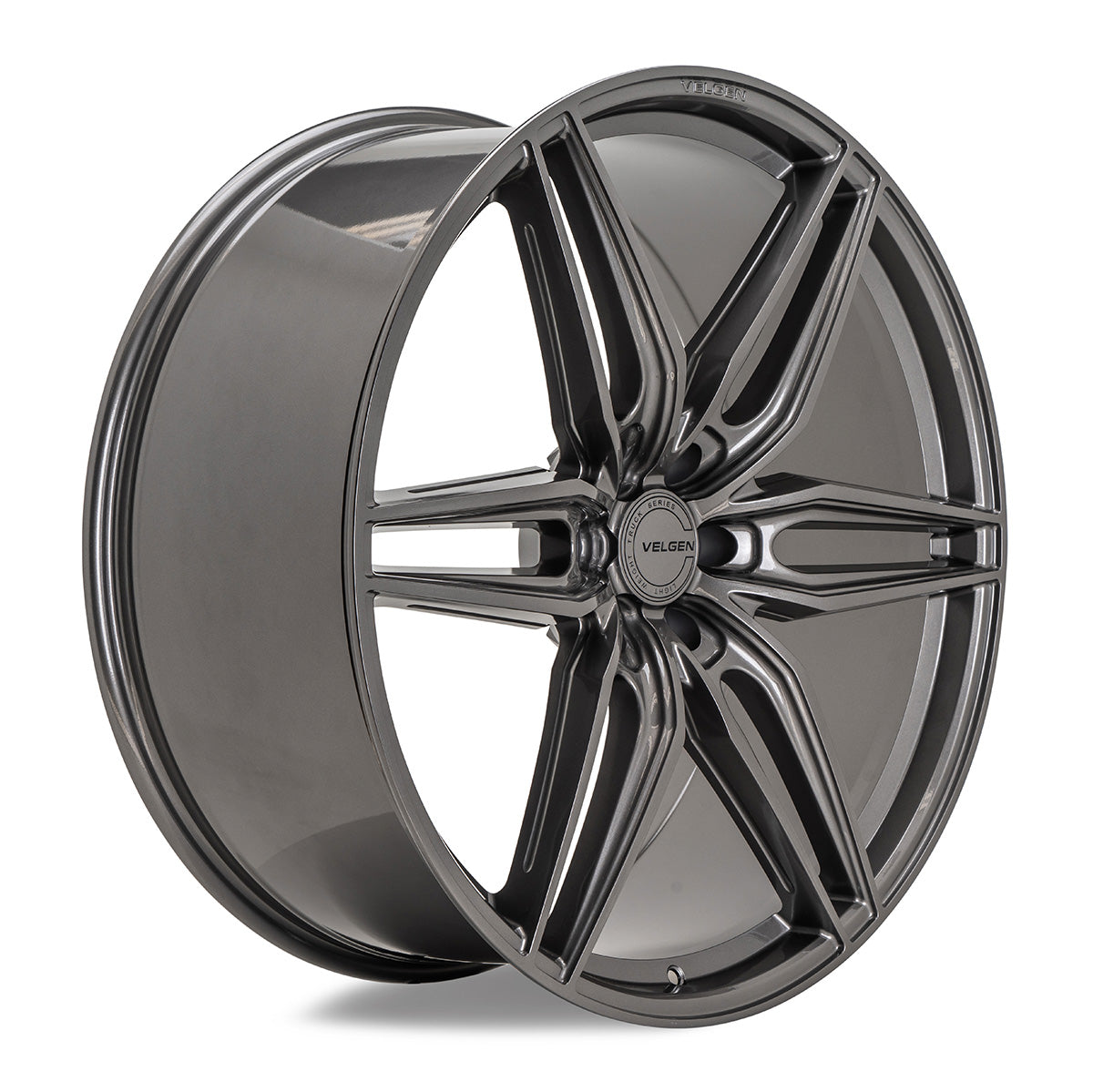 2021+ Ford F-150 Velgen VFF-6 Wheel Set (Set of 4) - Gloss Gunmetal - 24x10