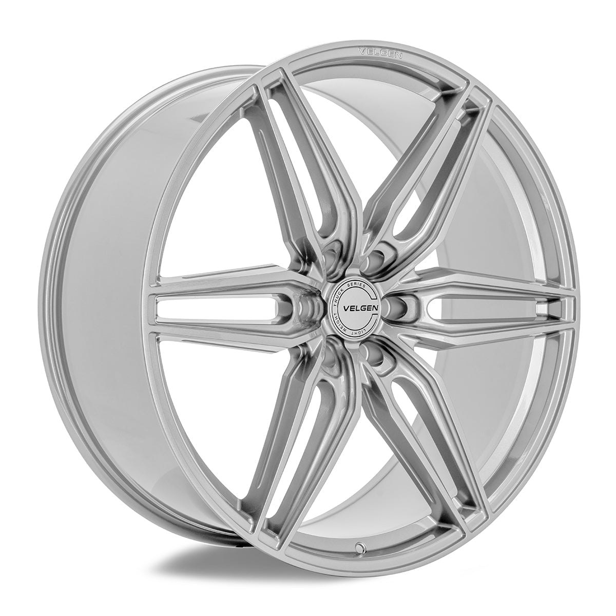 2009-2020 Ford F-150 Velgen VFF-6 Wheel Set (Set of 4) - Gloss Silver - 24x10