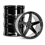 2015-2024 Ford Mustang Velgen Classic5 V2 Wheel Set (Set of 4) - Gloss Black - 20x10/20x11