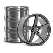 2015-2024 Ford Mustang Velgen Classic5 V2 Wheel Set (Set of 4) - Gloss Gunmetal - 20x10/20x11