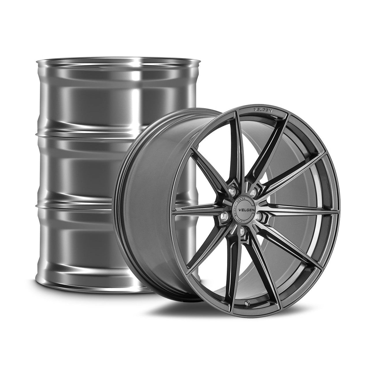 2015-2024 Ford Mustang Velgen VF10 Wheel Set (Set of 4) - Gloss Gunmetal - 20x10/20x11