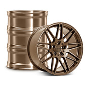 2005+ Ford Mustang Velgen VF9 Wheel Set (Set of 4) - Gloss Bronze - 20x9.5/20x10.5