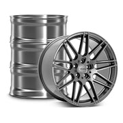 2005+ Ford Mustang Velgen VF9 Wheel Set (Set of 4) - Gloss Gunmetal - 20x9.5/20x10.5