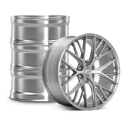 2015-2020 Ford F-150 Velgen VFF-12 Wheel Set (Set of 4) - Brushed Clear - 22x10