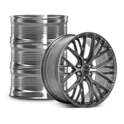 2021+ Ford F-150 Velgen VFF-12 Wheel Set (Set of 4) - Brushed Titanium - 24x10