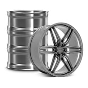 2009-2020 Ford F-150 Velgen VFF-6 Wheel Set (Set of 4) - Gloss Gunmetal - 22x10