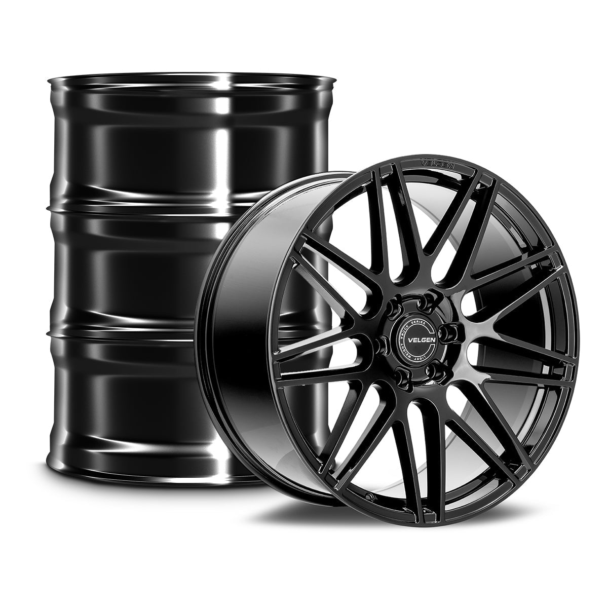 2009-2020 Ford F-150 Velgen VFF-9 Wheel Set (Set of 4) - Gloss Black - 22x10