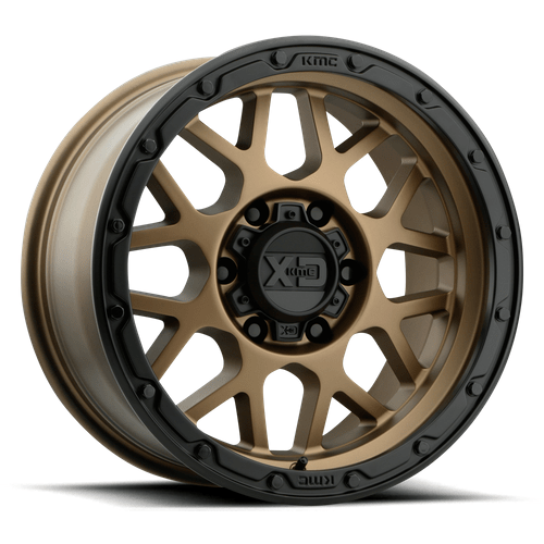 XD XD135 GRENADE OR 20x9 Matte Bronze W/ Matte Black Lp 6x135 18mm