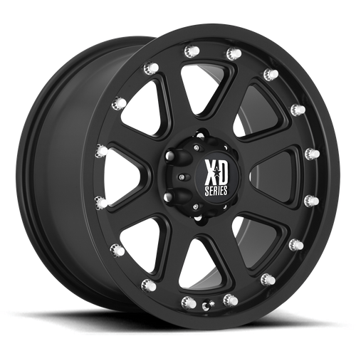 XD XD798 ADDICT 17x9 Matte Black 6x135 18mm