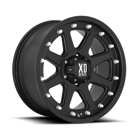 XD XD798 ADDICT 17x9 Matte Black 6x135 18mm