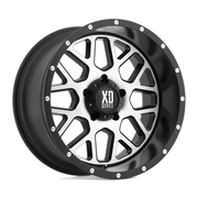 XD XD820 GRENADE 20x9 Satin Black W/ Machined Face 6x135 18mm