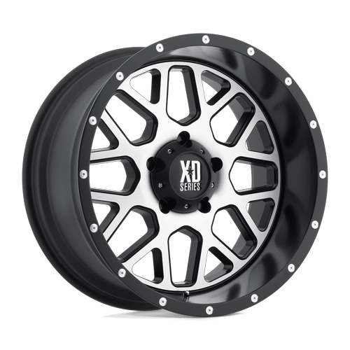 XD XD820 GRENADE 20x9 Satin Black W/ Machined Face 6x135 18mm