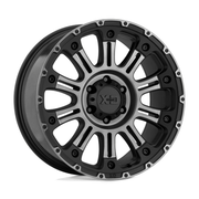 XD XD829 HOSS II 20x9 Satin Black Mach W/ Gray Tint 6x135 18mm