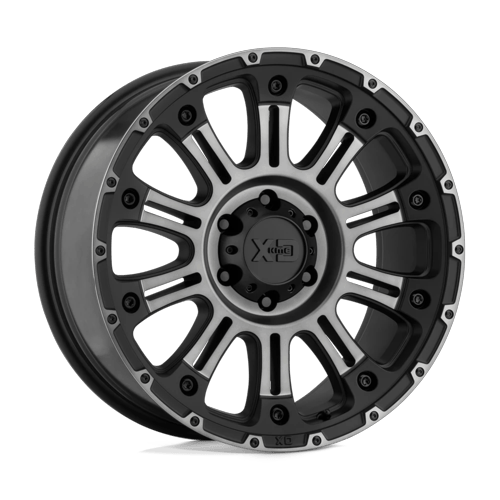 XD XD829 HOSS II 20x9 Satin Black Mach W/ Gray Tint 6x135 18mm