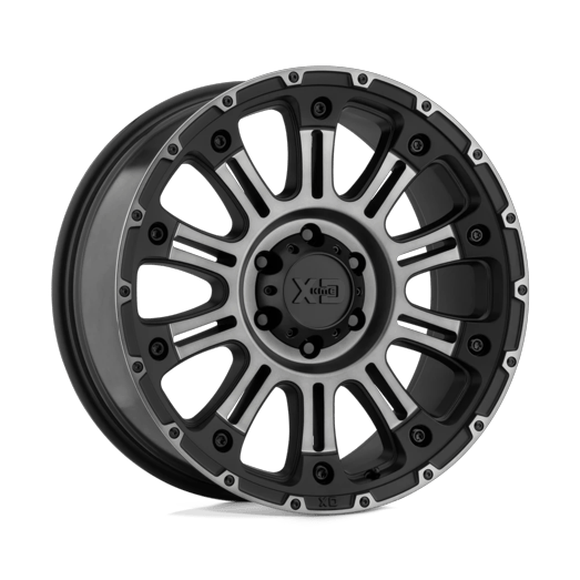 XD XD829 HOSS II 20x9 Satin Black Mach W/ Gray Tint 6x135 18mm