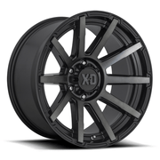 XD XD847 OUTBREAK 20x9 Satin Black W/ Gray Tint 6x135 30mm