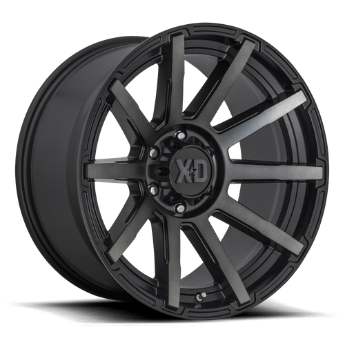 XD XD847 OUTBREAK 20x9 Satin Black W/ Gray Tint 6x135 30mm