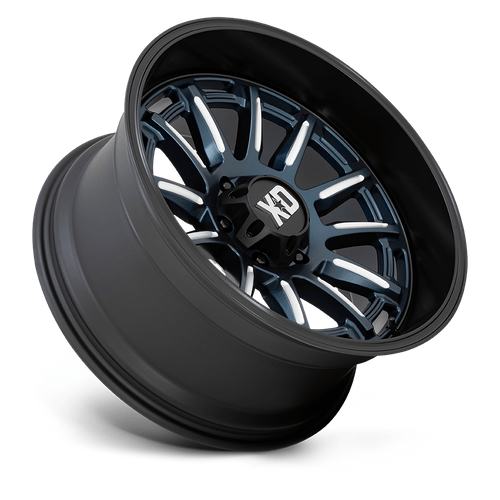 XD XD865 PHOENIX 20x9 Metallic Blue Milled W/ Blk Lp 6x135 18mm