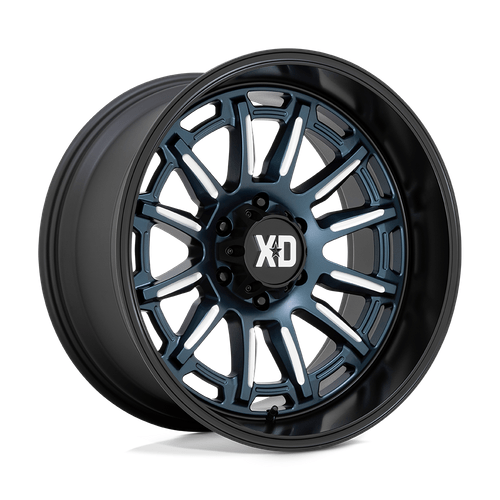 XD XD865 PHOENIX 20x9 Metallic Blue Milled W/ Blk Lp 6x135 18mm