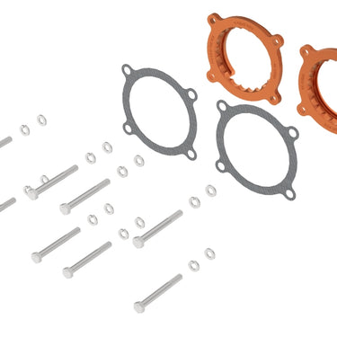 aFe 2024 Ford Mustang GT/ 2024 Ford Mustang Dark Horse V8 5.0L Silver Bullet Throttle Body Spacer