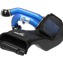 aFe 21-22 Ford F-150 Raptor V6-3.5L(tt) Momentum XP Cold Air Intake System - Blue w/ Pro 5R Filter