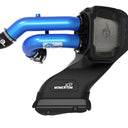 aFe 21-22 Ford F-150 Raptor V6-3.5L(tt) Momentum XP Cold Air Intake System Blue w/ Pro Dry S Filter
