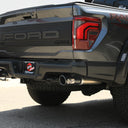 aFe 21-24 Ford F-150 Vulcan Series 3 IN to 3-1/2 IN Stainless Steel Cat-Back Exhaust System - Black