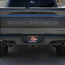 aFe 21-24 Ford F-150 Vulcan Series 3 IN to 3-1/2 IN Stainless Steel Cat-Back Exhaust System - Black