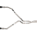 aFe 21-24 Ford F-150 Vulcan Series 3 IN to 3-1/2 IN Stainless Steel Cat-Back Exhaust System - Black