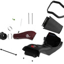 aFe 23-24 Ford F150 Raptor R Supercharged Red Carbon Track Series Air Intake w/ P5R Filter (MOQ 24)
