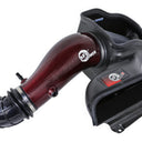 aFe 23-24 Ford F150 Raptor R Supercharged Red Carbon Track Series Air Intake w/ P5R Filter (MOQ 24)