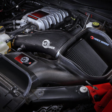 aFe 23-24 Ford F150 Raptor R V8 5.2L Supercharged Track Series Air Intake w/ Black PDS Filter