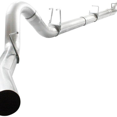 aFe Atlas Exhaust 4in Aluminized Cat-Back w/ 304 SS Black Tip 11-13 Ford F-150 EcoBoost V6 3.5L (tt)