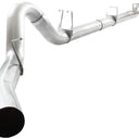 aFe Atlas Exhaust 4in Aluminized Cat-Back w/ 304 SS Polished Tip 11-13 Ford F-150 EcoBoost V6 3.5L