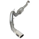 aFe Atlas Exhausts 4in Cat-Back Aluminized Steel Exhaust 2015 Ford F-150 V6 3.5L (tt) Polished Tip