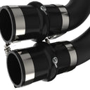 aFe BladeRunner 21-22 Ford F-150 Ecoboost V6-3.5L(tt) Aluminum Hot and Cold Charge Pipe Kit Black