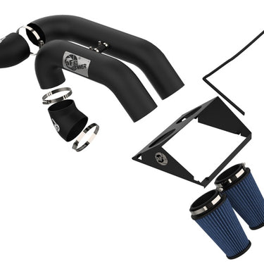 aFe Magnum FORCE Stage-2XP Intake w/3-1/2in Black Housing Pro 5R Filter 2017 Ford F-150 V6 3.5L (tt)