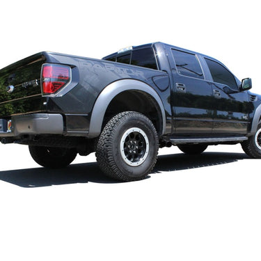 aFe Rebel Series Exhaust SS Front Side Exit CB w/ Black Tips 10-14 Ford F150 Ecoboost V8 6.2L