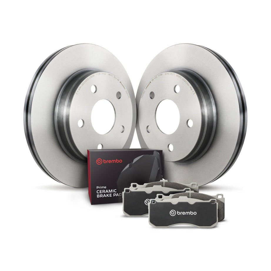 Brembo OE Brembo OE 07-14 Ford Mustang Front Disc Brake Kit