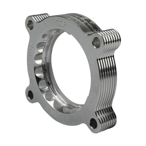 aFe aFe 11-14 Ford Mustang/ 11-14 Ford F-150 V6 3.7L Silver Bullet Throttle Body Spacer - Silver